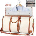 Large Capacity Travel Duffle Bag Women's Handbag Folding Suit Bag Waterproof Clothes Totes null