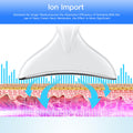 EMS Microcurrent Neck Face Beauty Device With 3 Colors LED Photon Therapy Skin Tighten Reduce Double Chin Face Lifting Devices null