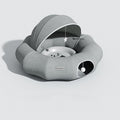 Cat Tunnel Donut Tunnel Crawl Shelter Foldable null
