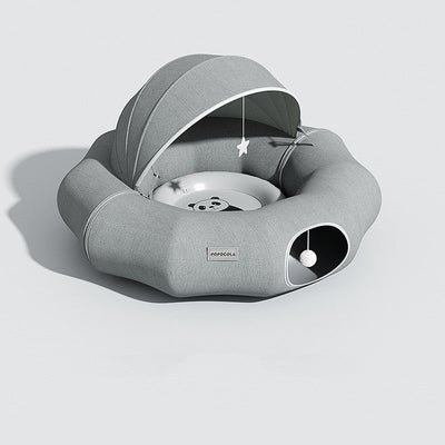 Cat Tunnel Donut Tunnel Crawl Shelter Foldable null