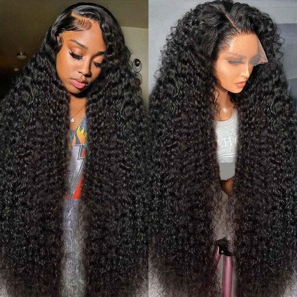 Versatile Human Hair Wig And Headband null