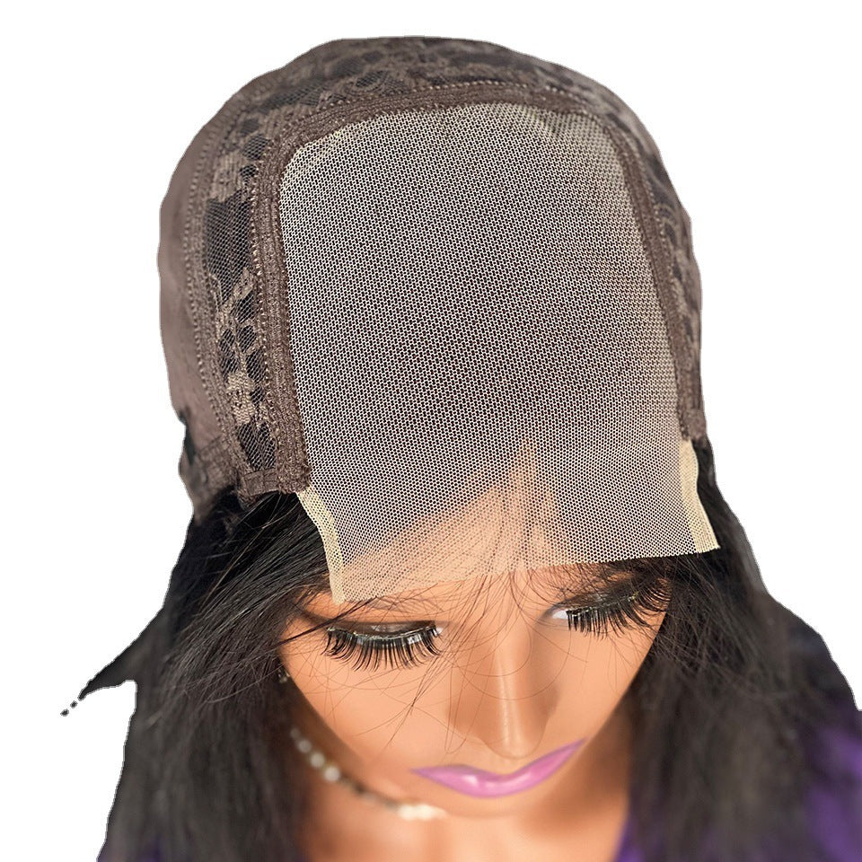 Double Drawn Bone Straight Human Hair Wigs null