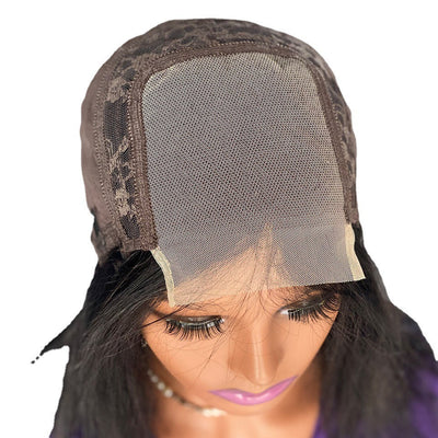 Double Drawn Bone Straight Human Hair Wigs null