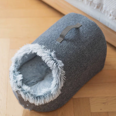 Polar Warm Cat Litter Closed Cat Sleeping Bag Large Winter Deep Sleep Cat Bed null