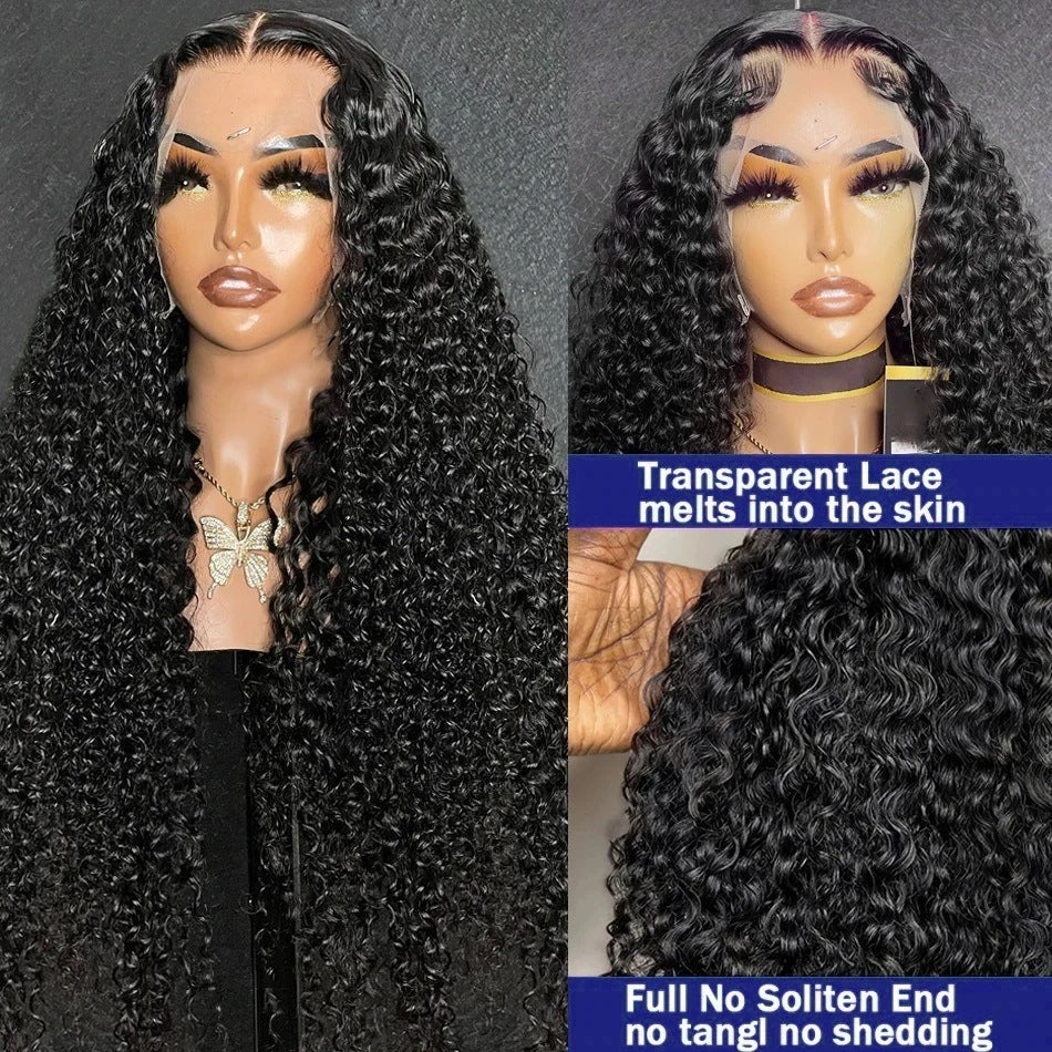 Versatile Human Hair Wig And Headband null