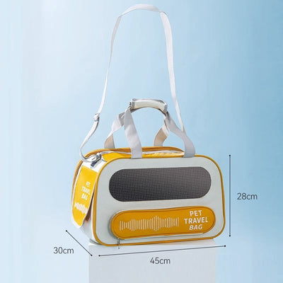 Pet Carrier Bag Soft Sided Collapsible Portable PET Travel Carrier Bag Pet Carrier For Dogs Cats Airline Approved Carrier Soft Sided, Collapsible Travel Puppy Carrier Pet Travel Carrier Bag Adequate null
