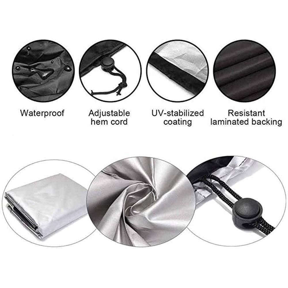 Furniture Covers Waterproof Rain Snow Chair Table Chair Dust Proof Cover With Bag null