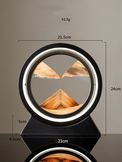 Quicksand Painting Creative Light Luxury Decoration Table Lamp null