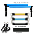 Fitness Yoga Pilates Bar Portable Gym Accessories Sport Elastic Bodybuilding Resistance Bands For Home Trainer Workout Equipment null