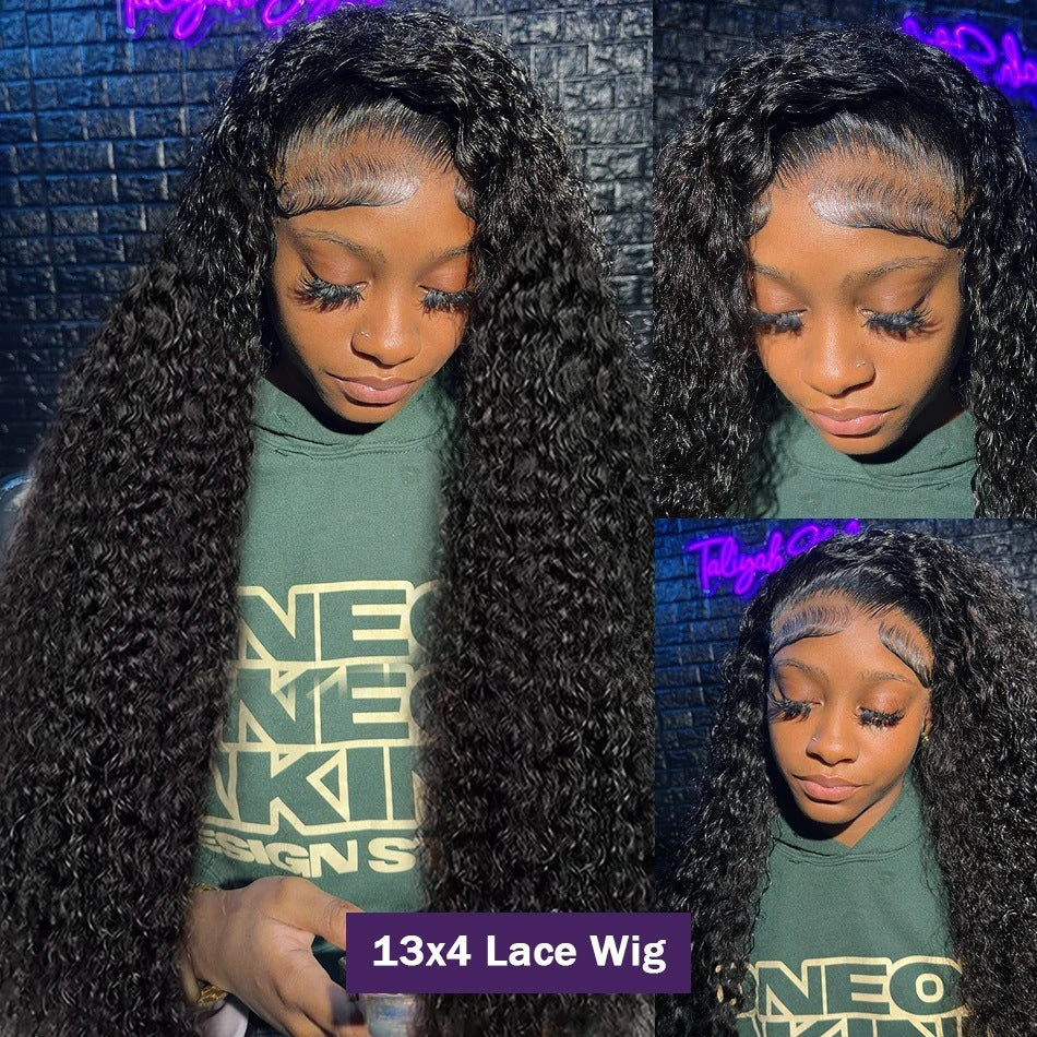 Versatile Human Hair Wig And Headband null