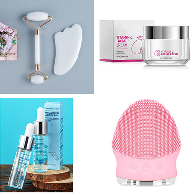 Hyaluronic Acid Face Serum Anti-Aging Shrink Pore Whitening Moisturizing Face Cream Dry Skin Care null