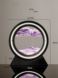Quicksand Painting Creative Light Luxury Decoration Table Lamp null