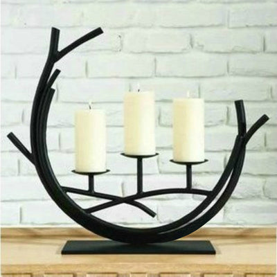 Nordic Romantic Table Light Dinner Candle Holder Ornament null