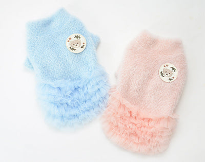 Autumn And Winter New Pet Dog Cat Skirt  Kitten Clothes null
