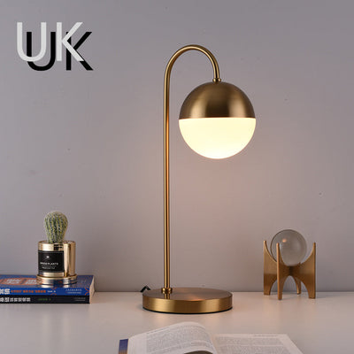 Golden Table Lamp Hotel Decoration null