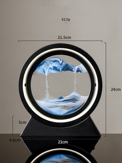 Quicksand Painting Creative Light Luxury Decoration Table Lamp null