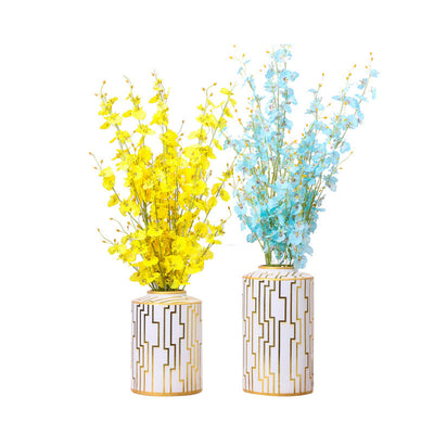 Ceramic Table Top Vase Decoration Storage Jar Living Room Cabinet null