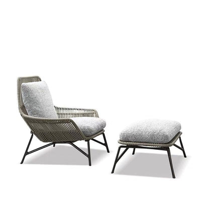 Outdoor Rattan Sofa Tea Table Combination Courtyard Leisure null