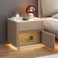 Home Bedroom Multi-functional Smart Safe Bedside Table Wireless Integrated Charging Safe null