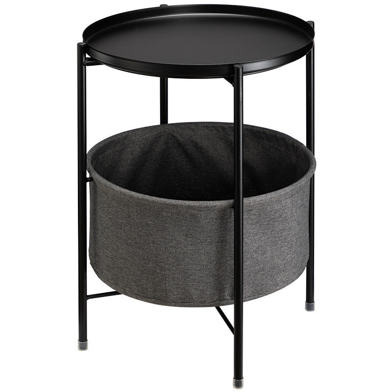 Small Apartment Round Table Living Room Bedroom Corner Bedside Table null