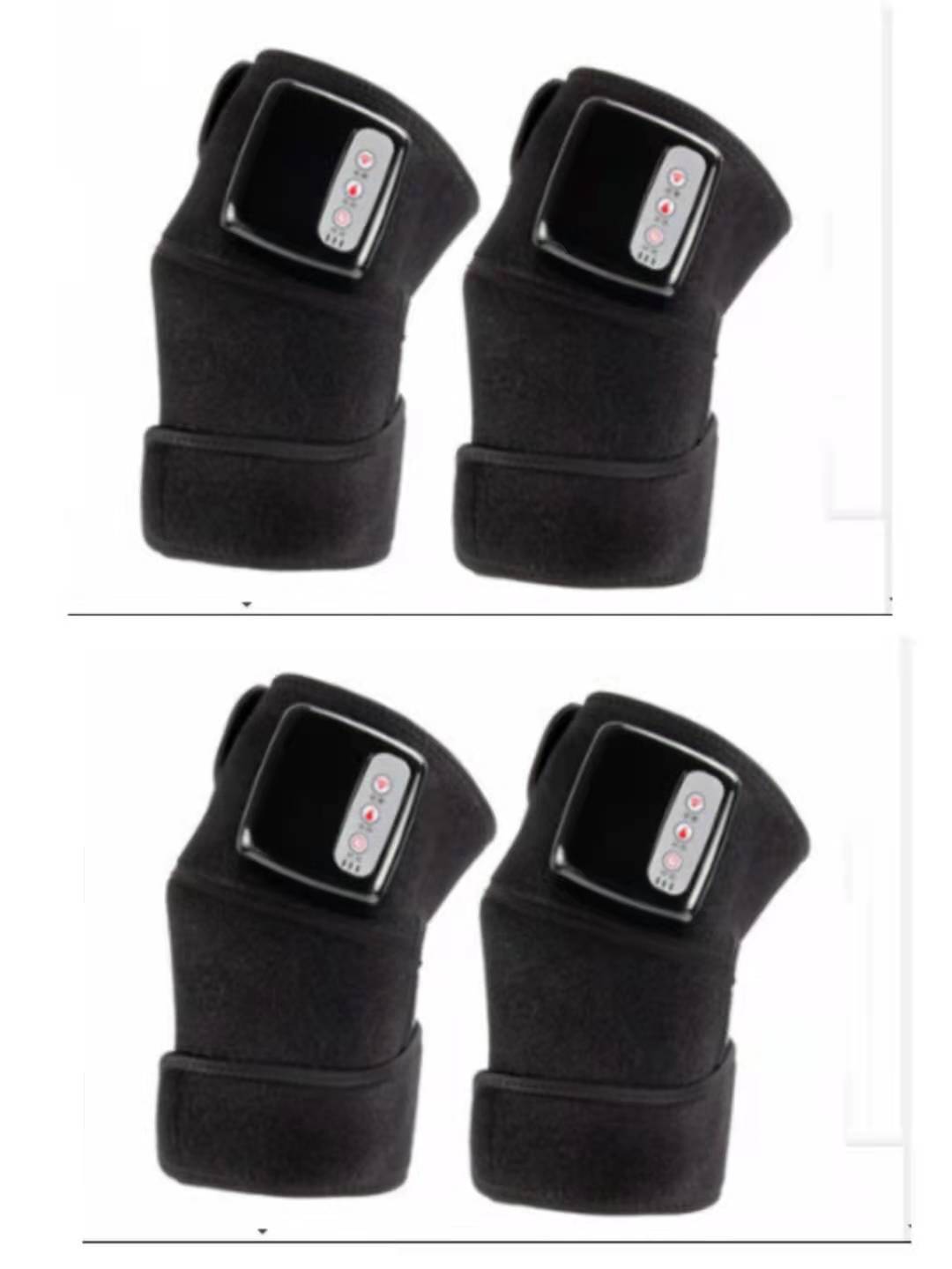 Electric Infrared Heating Knee Massager Wrap Elbow Joint Support Vibration Therapy Physiotherapy Machine Pain Relief Massageador null