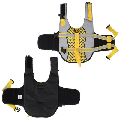 Swim Pet Dog Life Jacket Vest Clothes Life Vest Collar Harness Pets Swimming Summer Swimwear Scales Shark Pet Products null