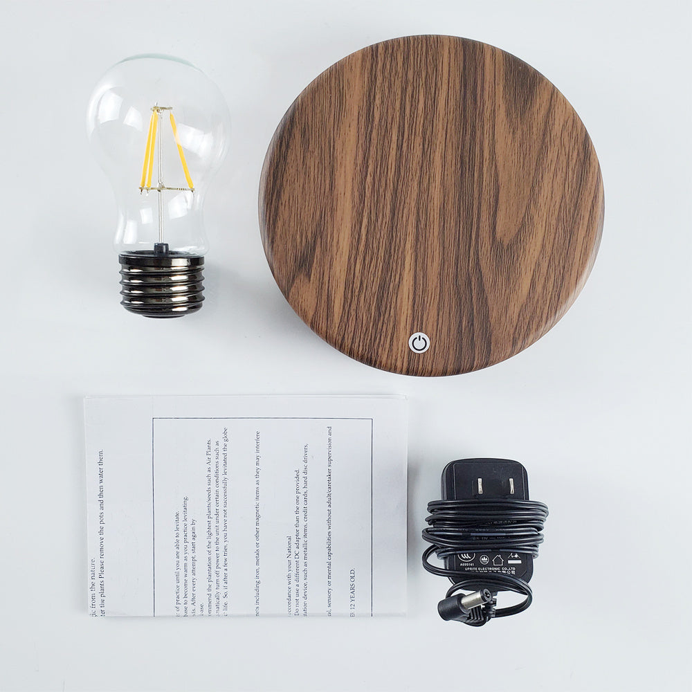 Magnetic Levitation Bulb Night Light Desktop Decoration Table Lamp Creative Ornaments null