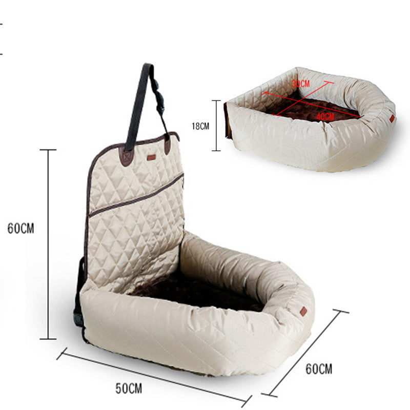 Thickened Pet Dog Car Mat Removable And Washable Warm null