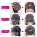 Real Human Hair Wig Lace Hair Set 9a Hair Quality Straight Hair null