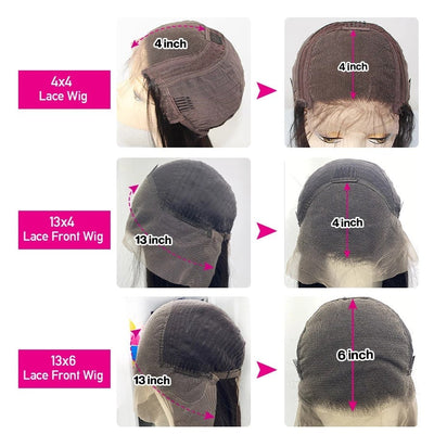 Real Human Hair Wig Lace Hair Set 9a Hair Quality Straight Hair null