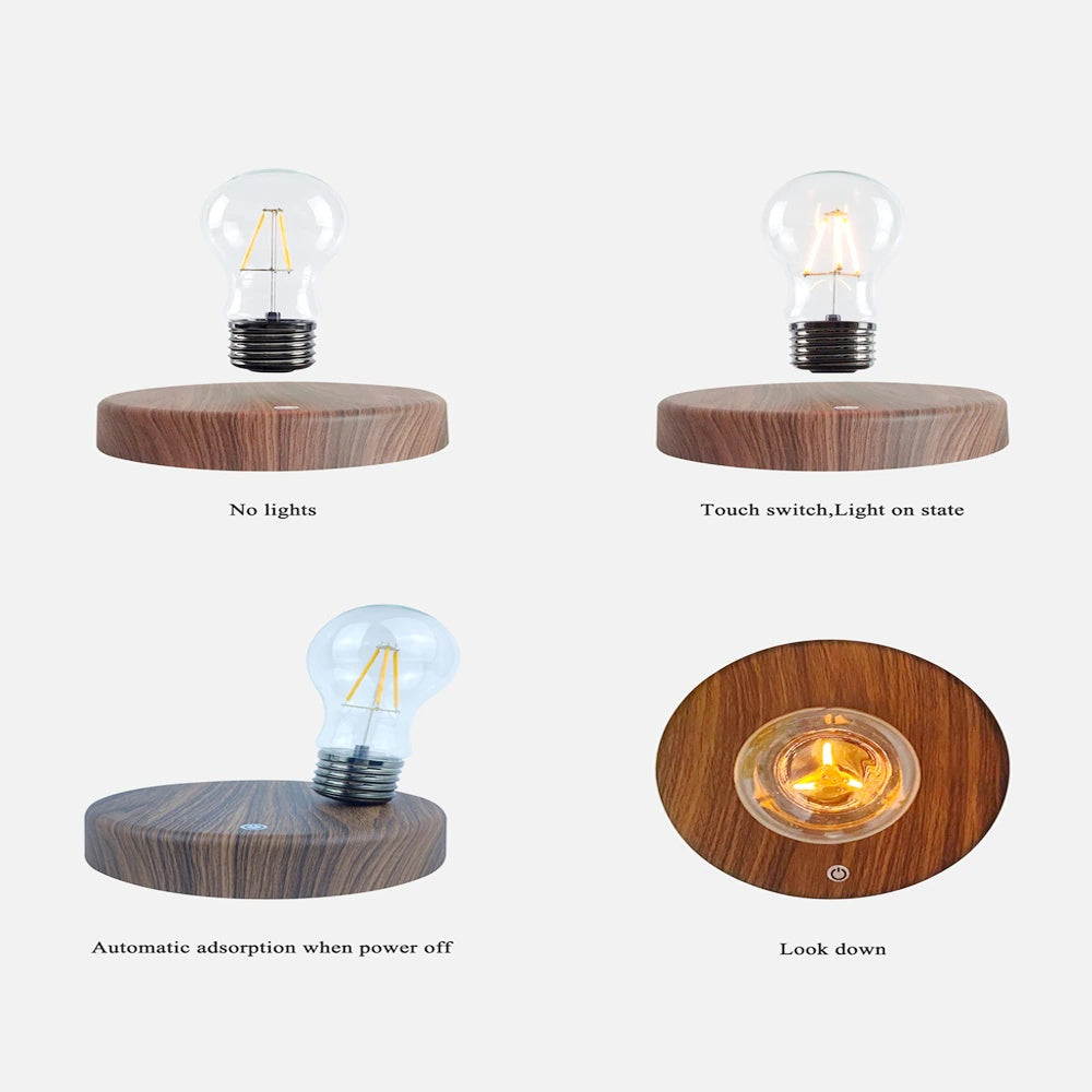 Magnetic Levitation Bulb Night Light Desktop Decoration Table Lamp Creative Ornaments null