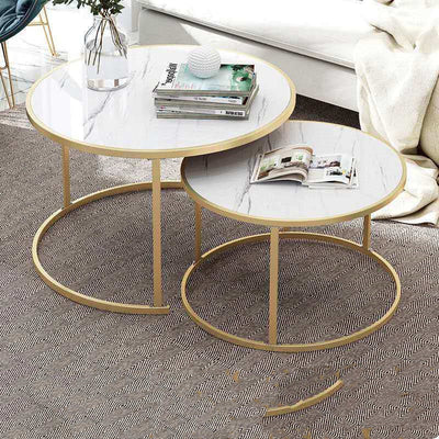 Hall Sofa Small Round Combination Coffee Table null