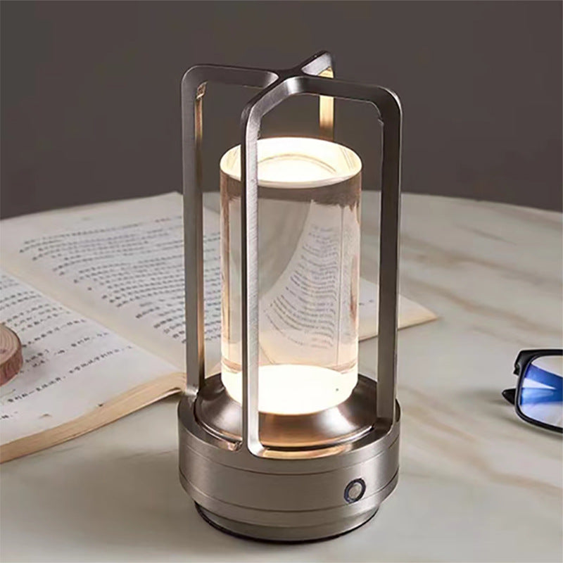 Removable USB Rechargeable Touch Bar Modern Table Lamp null