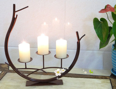 Nordic Romantic Table Light Dinner Candle Holder Ornament null