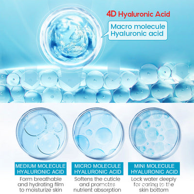 Hyaluronic Acid Face Serum Anti-Aging Shrink Pore Whitening Moisturizing Face Cream Dry Skin Care null