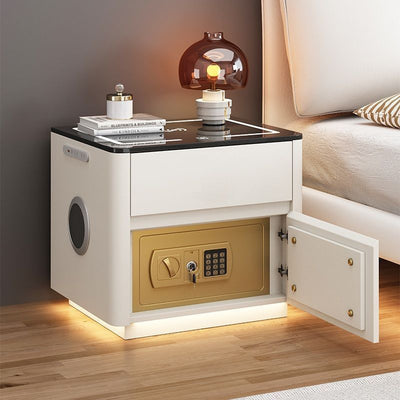 Home Bedroom Multi-functional Smart Safe Bedside Table Wireless Integrated Charging Safe null