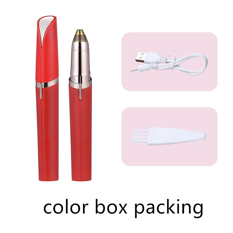 Eyebrow Epilator Maquiagem Profissional Completa Trymer Do Brwi Eye Brow Trimmer For Rasoir Visage Femme Make Up Eye Brow Shaper null