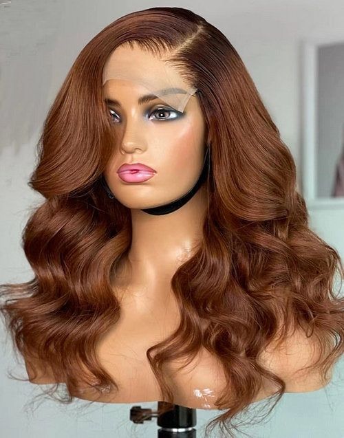 Real Human Straight Hair Wig Head Cover null