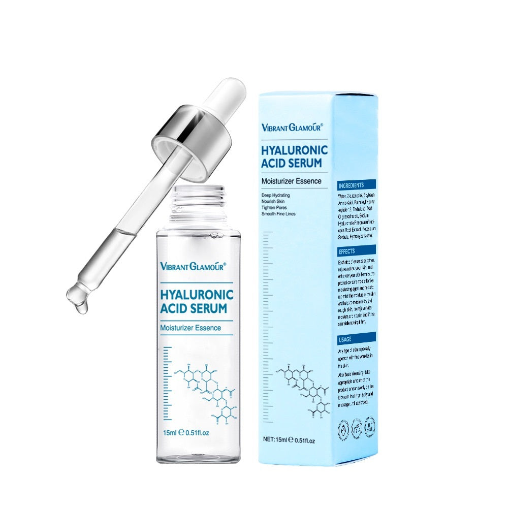 Hyaluronic Acid Face Serum Anti-Aging Shrink Pore Whitening Moisturizing Face Cream Dry Skin Care null