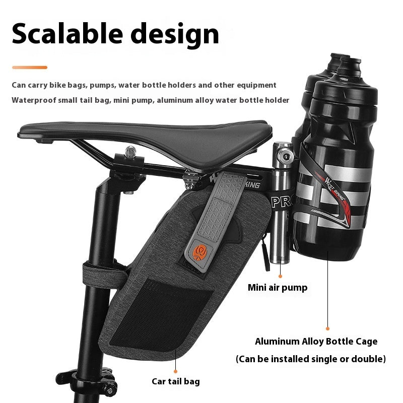 Bicycle Double Water Bottle Cage Extension Bracket null