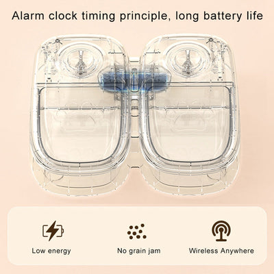 Automatic Pet Feeder Smart Food Dispenser For Cats Dogs Timer Stainless Steel Bowl Auto Dog Cat Pet Feeding Pets Supplies null