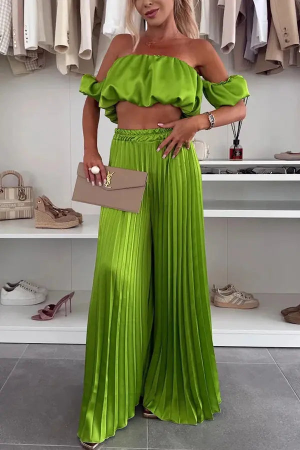 Women's Fashion Satin Tube Top