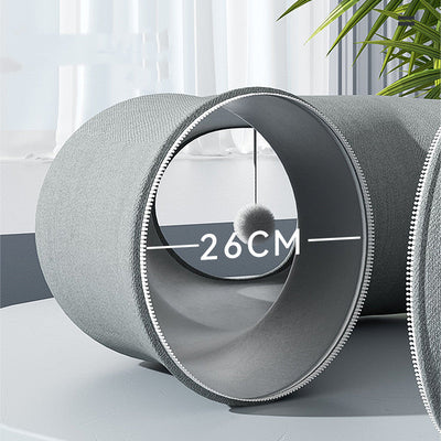 Cat Tunnel Donut Tunnel Crawl Shelter Foldable null