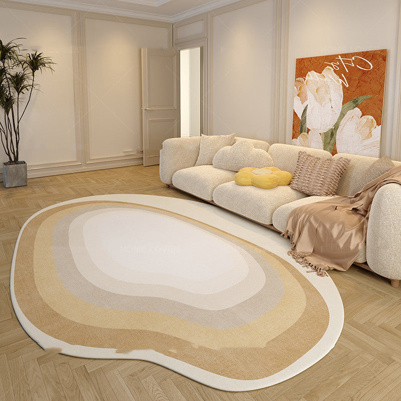 Household Irregular Shaped Simple Sofa Coffee Table Floor Mats null