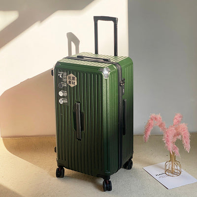 Large-capacity Trolley Case Shock-absorbing Brake Universal Wheel Password Suitcase null