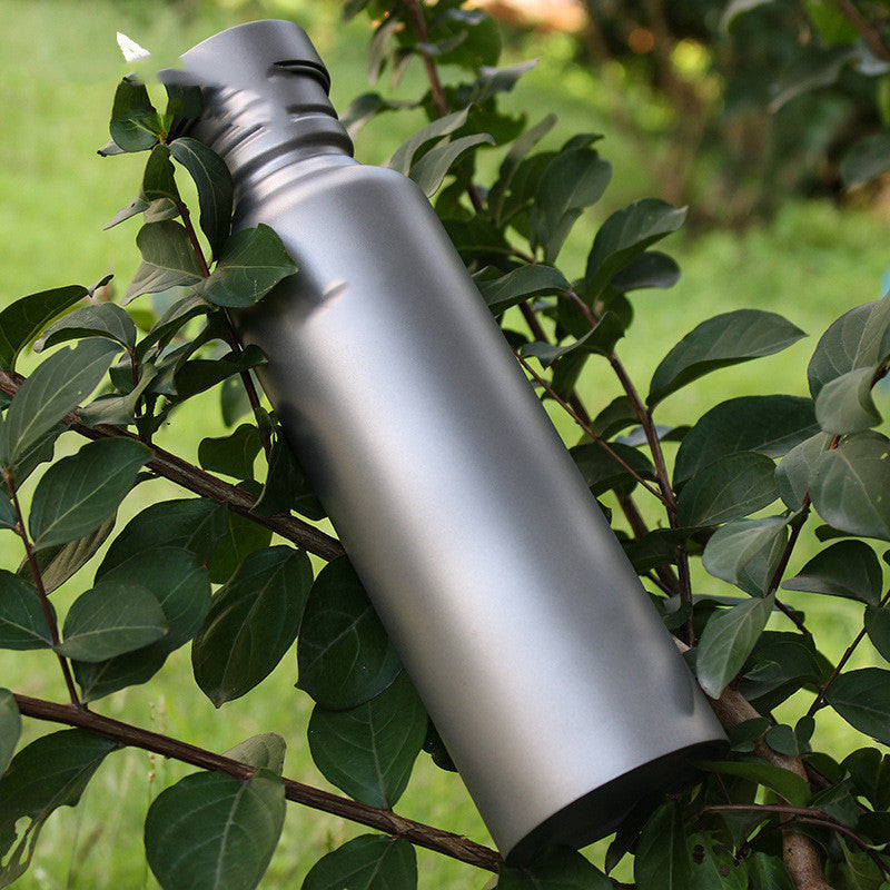 Portable Camping Outdoor Titanium Pure Titanium Water Bottle null